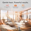 image:imageVornado AVH10 2025 Space Heater for Home Fan Only Option Digital Display with Adjustable Thermostat Advanced Safety Features Auto Climate Control Whole Room Electric Heater for Indoors WhiteAVH10 2025 Model