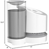 image:imageVornado EV100 Evaporative Whole Room Humidifier with SimpleTank EasyFill 1 Gallon Capacity 2 Speeds Electronic Humidistat Antimicrobial Treated Wick Perfect for Home Bedroom and Living RoomEV100  1 gallon