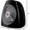 image:imageVornado MVH 2025 Space Heater 3 Heat Settings Adjustable Thermostat TipOver Protection Auto Safety ShutOff System Indoor Use Whole Room Heating BlackMedium 2024 Model