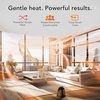 image:imageVornado MVH 2025 Space Heater 3 Heat Settings Adjustable Thermostat TipOver Protection Auto Safety ShutOff System Indoor Use Whole Room Heating BlackMedium 2025 Model