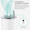 image:imageVornado UH100 Ultrasonic Humidifier with Fan Assisted HumidificationUH200  175 gal tank