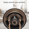 image:imageVornado VHEAT Vintage Metal Space Heater 2 Heat Settings Retro Midcentury Design Whole Room Heat Circulation Gentle Heating Vintage Style for Home Bedroom and Office GreenGunmetal