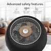 image:imageVornado VHEAT Vintage Metal Space Heater 2 Heat Settings Retro Midcentury Design Whole Room Heat Circulation Gentle Heating Vintage Style for Home Bedroom and Office GreenGunmetal