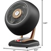 image:imageVornado VHEAT Vintage Metal Space Heater 2 Heat Settings Retro Midcentury Design Whole Room Heat Circulation Gentle Heating Vintage Style for Home Bedroom and Office GreenGunmetal