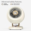 image:imageVornado VHEAT Vintage Metal Space Heater 2 Heat Settings Retro Midcentury Design Whole Room Heat Circulation Gentle Heating Vintage Style for Home Bedroom and Office GreenVintage White