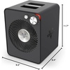 image:imageVornado VMH300 Whole Room Metal Heater with 2 Heat Settings and Adjustable Thermostat Storm GrayVMH300  Adjustable Thermostat