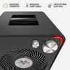 image:imageVornado VMH300 Whole Room Metal Heater with 2 Heat Settings and Adjustable Thermostat Storm GrayVMH300  Adjustable Thermostat