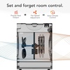 image:imageVornado VMHi500 2025 Whole Room Metal Space Heater Digital Thermostat Remote Control AutoClimate Control 12Hour Timer Vortex Heat Circulation Heater for Bedroom and Home WhiteVMHi500 2024 Model