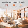 image:imageVornado VMHi600 Whole Room Metal Space Heater Digital Thermostat Remote Control 1500 Watts Stainless Steel