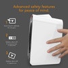 image:imageVornado Velocity 5 Whole Room Space Heater with Auto Climate Control Timer and Safety Features White LargeHeater