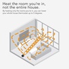 image:imageVornado Velocity 5R 2025 Whole Room Space Heater with Remote LED Touch Controls Digital Thermostat Locking Controls 112 Hour Timer Automatic Climate Control Powerful Heater for Bedroom BlackVelocity 5R 2024 Model