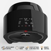image:imageVornado Velocity 5R 2025 Whole Room Space Heater with Remote LED Touch Controls Digital Thermostat Locking Controls 112 Hour Timer Automatic Climate Control Powerful Heater for Bedroom BlackVelocity 5R 2024 Model