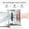 image:imageVornado Velocity CUBE 5 OSC Whole Room Space Heater with 70 Oscillation Remote Control Vortex Heat Circulation LED Touch Controls 112 Hour Timer Advanced Safety AutoClimate Control White