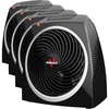 image:imageVornado VH5 Personal Vortex Space Heater 2 Heat Settings CoolTouch Exterior TipOver Protection Quiet Operation Compact Design Heater for Desktop Office and Personal Heating BlackPersonal Pack of 4