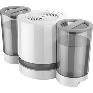 image:imageVornado EV100 Evaporative Whole Room Humidifier with SimpleTank EasyFill 1 Gallon Capacity 2 Speeds Electronic Humidistat Antimicrobial Treated Wick Perfect for Home Bedroom and Living RoomEV200  15 gallon