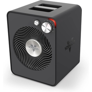 image:imageVornado VMH300 Whole Room Metal Heater with 2 Heat Settings and Adjustable Thermostat Storm GrayVMH300  Adjustable Thermostat
