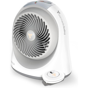 image:imageVornadobaby Tempa Nursery Space Heater Electric Space Heater for Baby with Locking Controls Tipover Protection Safety Shutoff Hidden Cord Storage Adjustable ThermostatSensa