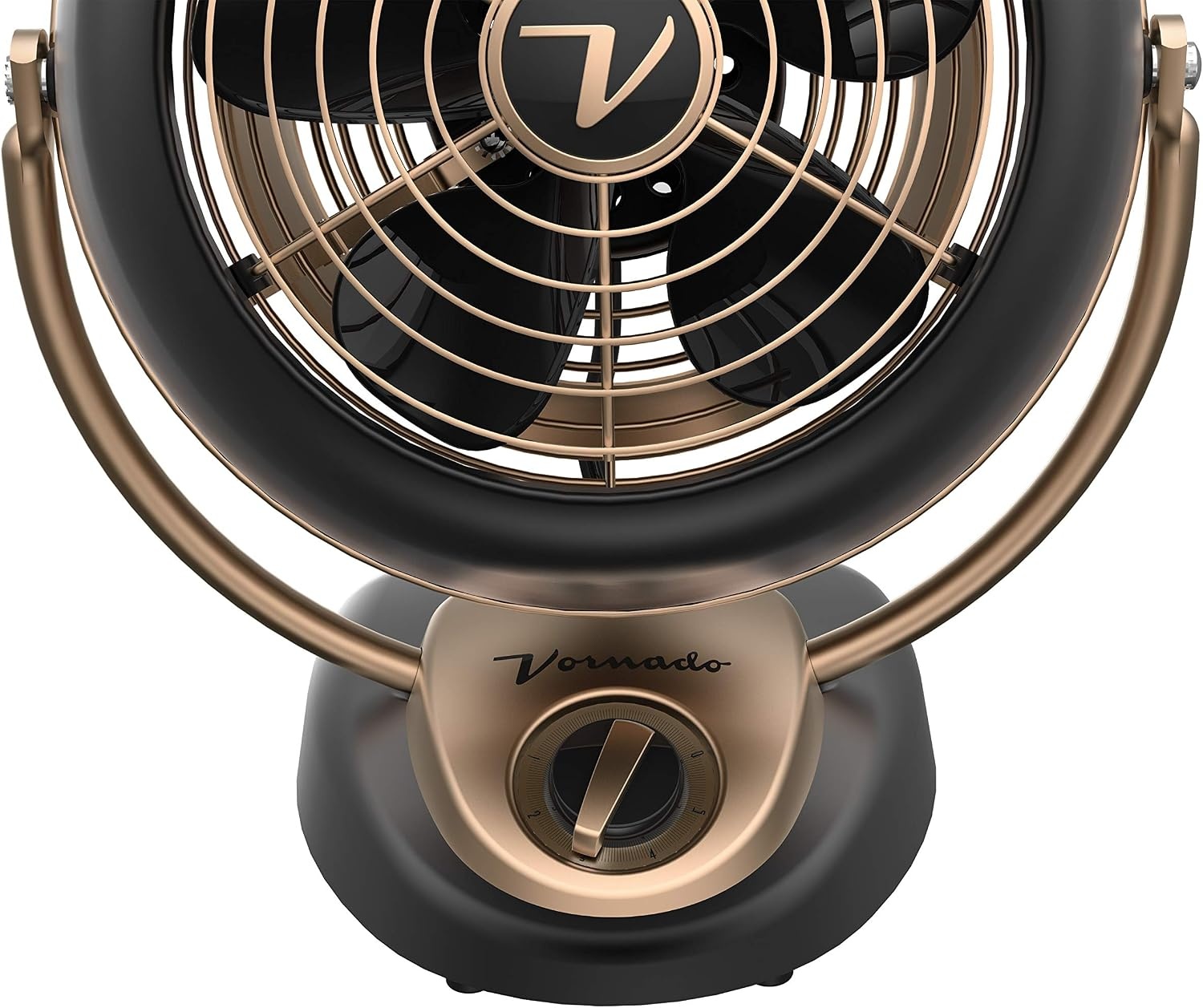 image:imageVornado VFAN Petite Alchemy Vintage Air Circulator 3Speed Retro Metal Desk Fan with Adjustable Tilt Head for Bedroom Office Dorm Cooling 12 in Compact Fan Gunmetal FinishVFAN Alchemy