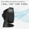 image:imageVornado 133 Small Room Air Circulator Fan 2 Speeds Adjustable Head Table Fan for Desk Nightstand BlackSmall