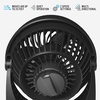image:imageVornado 133 Small Room Air Circulator Fan 2 Speeds Adjustable Head Table Fan for Desk Nightstand BlackSmall