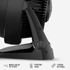 image:imageVornado 52 Whole Room Air Circulator Fan with 3 Speeds Black62  Medium Floor