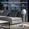 image:imageVornado 5303DC Energy Smart Small Air Circulator Fan with Variable Speed Control white Medium6803DC  Pedestal