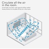 image:imageVornado 610DC Energy Smart Air Circulator Fan with Variable Speed Control DC Motor Adjustable Head Quiet Fan for Bedroom Office Home610DC  Energy Smart