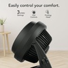 image:imageVornado 630 MidSize Whole Room Air Circulator 3Speed Floor Fan for Bedroom Office Home Adjustable Tilt Head 9 in Quiet Cooling Large Electric Fan Black