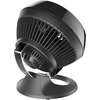 image:imageVornado 660 Large Air Circulator Fan 4Speed Whole Room Electric Fan with 90Degree Tilt Chrome Glide Bar Quiet Cooling for Bedroom Office Dorm Room Black IndoorBlack