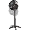 image:imageVornado 7803 Large Pedestal Whole Room Air Circulator Fan with Adjustable Height 3340 in 3 Speed Settings Removable Grill for Cleaning Black Standing Floor Fan for Bedroom7803  Large Pedestal
