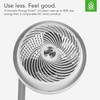 image:imageVornado 783 FullSize Whole Room Air Circulator Fan Adjustable Height 3 Speeds Tilt Head Removable Grill Moves Air 100 Feet Pedestal Fan for Home Office Bedroom Black783DC  Variable Speed