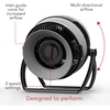 image:imageVornado EXPAND4 Compact Travel Air Circulator Fan with Collapsible Body Builtin Carry Handle Integrated Cord Storage MultiDirectional AirflowEXPAND6  Small
