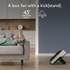 image:imageVornado Model 80X High Velocity Box Fan with Kick Stand Digital Display Removable Grille Variable Speed Control 112 Hour Timer Powerful Floor Fan for Bedroom Targeted Cooling Fan Cool GrayModel 80X