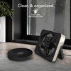 image:imageVornado Model 80X High Velocity Box Fan with Kick Stand Digital Display Removable Grille Variable Speed Control 112 Hour Timer Powerful Floor Fan for Bedroom Targeted Cooling Fan Cool GrayModel 80X