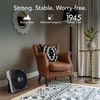 image:imageVornado Model 80X High Velocity Box Fan with Kick Stand Digital Display Removable Grille Variable Speed Control 112 Hour Timer Powerful Floor Fan for Bedroom Targeted Cooling Fan Cool GrayModel 80X