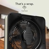image:imageVornado Model 80X High Velocity Box Fan with Kick Stand Digital Display Removable Grille Variable Speed Control 112 Hour Timer Powerful Floor Fan for Bedroom Targeted Cooling Fan Cool GrayModel 80X