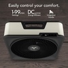 image:imageVornado Model 80X High Velocity Box Fan with Kick Stand Digital Display Removable Grille Variable Speed Control 112 Hour Timer Powerful Floor Fan for Bedroom Targeted Cooling Fan Cool GrayModel 80X