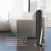 image:imageVornado OSCR32 32 Oscillating Air Circulator Tower Fan with Remote Control Timer Standalone BlackStandalone
