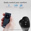 image:imageVornado OZI42DC Tower Fan with Remote and Timer Oscillating Standing Fan for Bedroom Variable Speed for Precise Control Energy Saving Design for Whole Room Cooling Indoor Floor Fan BlackOZI42DC Energy Smart