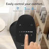 image:imageVornado OZI42DC Tower Fan with Remote and Timer Oscillating Standing Fan for Bedroom Variable Speed for Precise Control Energy Saving Design for Whole Room Cooling Indoor Floor Fan BlackOZI42 Regular