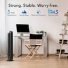 image:imageVornado OZI42DC Tower Fan with Remote and Timer Oscillating Standing Fan for Bedroom Variable Speed for Precise Control Energy Saving Design for Whole Room Cooling Indoor Floor Fan BlackOZI42 Regular