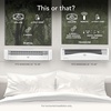 image:imageVornado PORTAL Window Fan with 3 Speeds Reversible Exhaust Mode Weather Resistant Window Fan For Kitchen Bedroom Home Low Profile BlackWhite