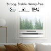image:imageVornado PROFILE Window Fan Whole Room Air Circulator Reversible Exhaust Quiet Operation 3 Speed Settings Low Profile Window Fan for Kitchen Bedroom and Home WhiteWhite