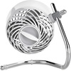 image:imageVornado Pivot Personal Air Circulator Fan 6inch Quiet Portable Travel Fan 3 Speeds ChampagneIce White