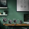 image:imageVornado Pivot Personal Air Circulator Fan 6inch Quiet Portable Travel Fan 3 Speeds ChampagneStorm Gray