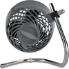 image:imageVornado Pivot Personal Air Circulator Fan 6inch Quiet Portable Travel Fan 3 Speeds ChampagneStorm Gray