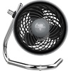 image:imageVornado Pivot Personal Air Circulator Fan 6inch Quiet Portable Travel Fan 3 Speeds ChampagneStorm Gray
