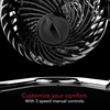 image:imageVornado Pivot3 Clip Personal Air Circulator Fan with MultiSurface Clip Quiet Portable Fan for Office or Bedroom 3 Speeds BlackPivot3
