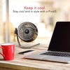 image:imageVornado Pivot3 Clip Personal Air Circulator Fan with MultiSurface Clip Quiet Portable Fan for Office or Bedroom 3 Speeds BlackPivot3