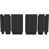 image:imageVornado TRANSOM Window Fan with 4 Speeds Remote Control Reversible Exhaust Mode Weather Resistant Case Black Whole RoomBlack